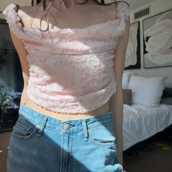 Free People Cowl Neck Top - Picture 1 of 4